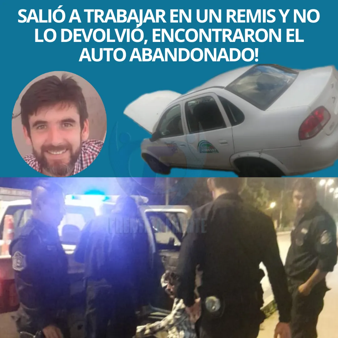 SALIÓ A TRABAJAR EN UN REMIS Y NO LO DEVOLVIÓ MAS_20240330_063355_0000